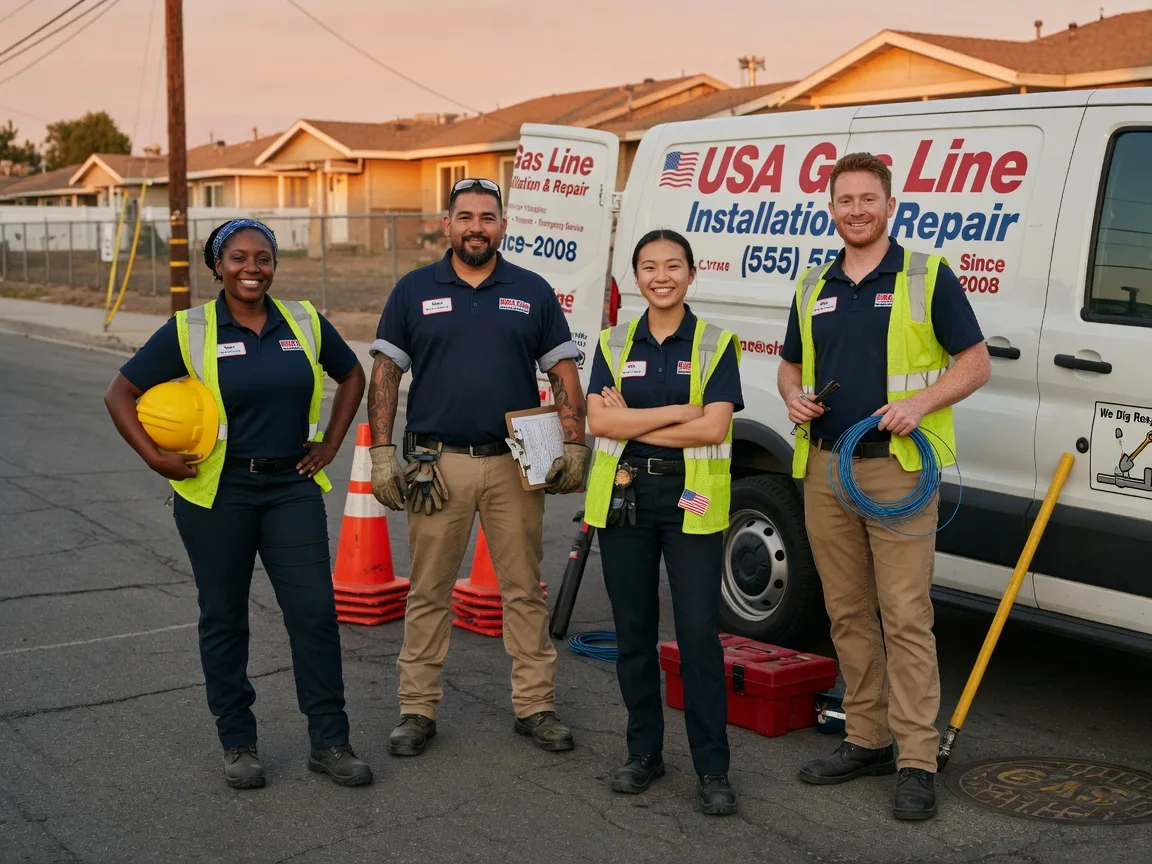 Gas Line Installation company in Sunset, SC